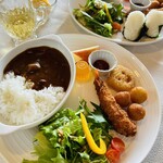 Kominka Kafe Hitohira - 【要予約】お子様ランチはカレーとハンバーグの２種類