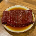 炭火焼肉ホルモンさわいし - 上レバ塩