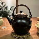 三城 - 蕎麦湯