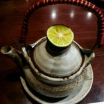 萌えぎ - 松茸の土瓶蒸し