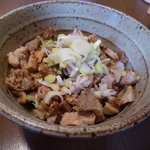 ラーメン小川屋 - ランチ７５０円（くず丼）