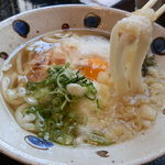 創作おうどん　遊佳 - 山かけおうどん６８０円