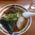 元気 - ネギラーメン　730円