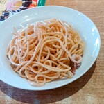 ビッグボーイ - ヤリイカのパスタ、冷製パスタです〜