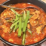 焼肉 スタミナ苑 - テグタンスープ858円