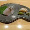 天神寿司 - 真鯛と炙り帆立