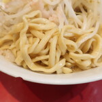 ラーメン二郎 - 麺