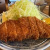 野風増 - 料理写真:松(200g)ロースカツ定食(ご飯抜き) 1550円。