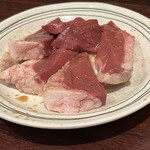 焼肉食道 大勝 - ハツのお代わり〜