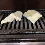焼肉食道 大勝 - とりあえず　キャベツから