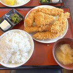 Teishoku Sakaba Nibanya - イカフライ定食850円