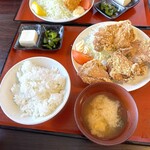 Teishoku Sakaba Nibanya - 唐揚げ定食850円