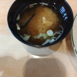 とんきち - 味噌汁も妥協なし～(°∀°)