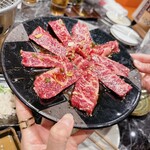黒毛和牛炭火焼肉　名将 - 