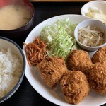 ごはんの店 絆 - ヒレカツ定食
