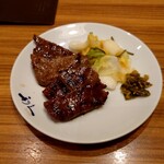 Gyuutan Sumibiyaki Rikyuu - 牛たん焼2枚4切 味噌