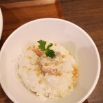 鶏×麦 らら - 　本日限定の「鯛の混ぜご飯」のアップ！