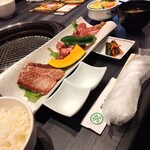 Sushi To Yakiniku Zenibakoooyama - 定番焼肉ランチ