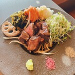 鉄板焼 摩天楼 - サーロイン100g