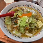 どうとんぼり神座 - 野菜いっぱいラーメン970円