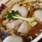 中華そば 流川 - 牛貝清湯醤油中華そば