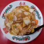 香港 - 令和6年2月 営業時間(17:00〜)
            中華丼 税込650円