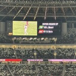 鮨 さいとう - オマケ。メッシ！！！スタンドが揺れた