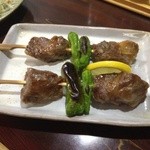 Kokoro - 和牛串焼き　700円　