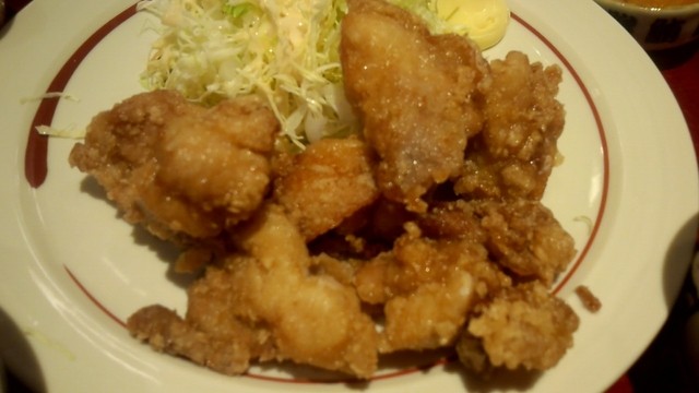 『よかたい（汐留） からあげ食べ放題定食』by 湘南ライナー よかたい 汐留シティセンター店 （地鶏と鮮魚