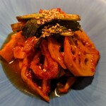 くく はなれ - キムチ盛り合わせ