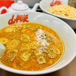 ラーメン山岡家 - 味噌つけ麺（中盛）