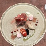 デセールアンアシェット - ベリーショコラ