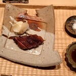 伯雲 - 茨城県産の小鳩の藁焼きと北海道産の百合根「月光」