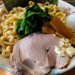 極太濁流ラーメン ら・けいこ - らーめん（中盛）＋ＣＶキット