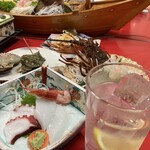 名物磯舟料理 おくのせこ - 