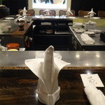 ステーキ池田 - 中庭に面していない方のダイニング