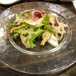 ステーキ池田 - 池田流根菜サラダ オリジナルドレッシング