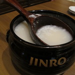 焼肉 乙ちゃん 本店 - ソウルマッコリ　甕　￥1380-