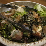 焼肉 乙ちゃん - 乙ちゃんサラダ　￥480-