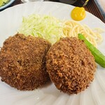 喜楽亭 - メンチカツ