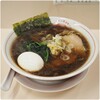 ラーチャン専門店 我武者羅 - 生姜醤油ラーメン＋半カレーセット 880円 味玉 150円