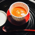 石葉 - お凌ぎ（京人参すり流し）