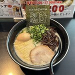 らうめん 侍の侍 - 和風とんこつらうめん、850円＋煮玉子