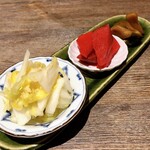 手打ちそば やっ古 - お漬物