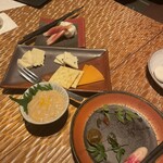 ニホンバシ イチノイチノイチ - 塩辛とチーズ、漬物