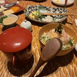 ニホンバシ イチノイチノイチ - 鯛茶漬け