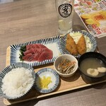 nikudoufutoremonsawa-taishuushokudouyasubee - まぐろ刺身定食