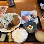Kaisen Sushi Izakaya Shichifuku - 日替わり定食　900円