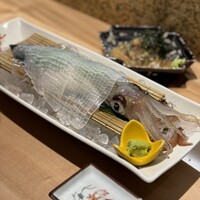 対馬のどぐろとイカ活き造り 博多 魚蔵 都ホテル店 - 