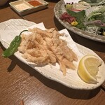 魚旬 - 白海老天ぷら